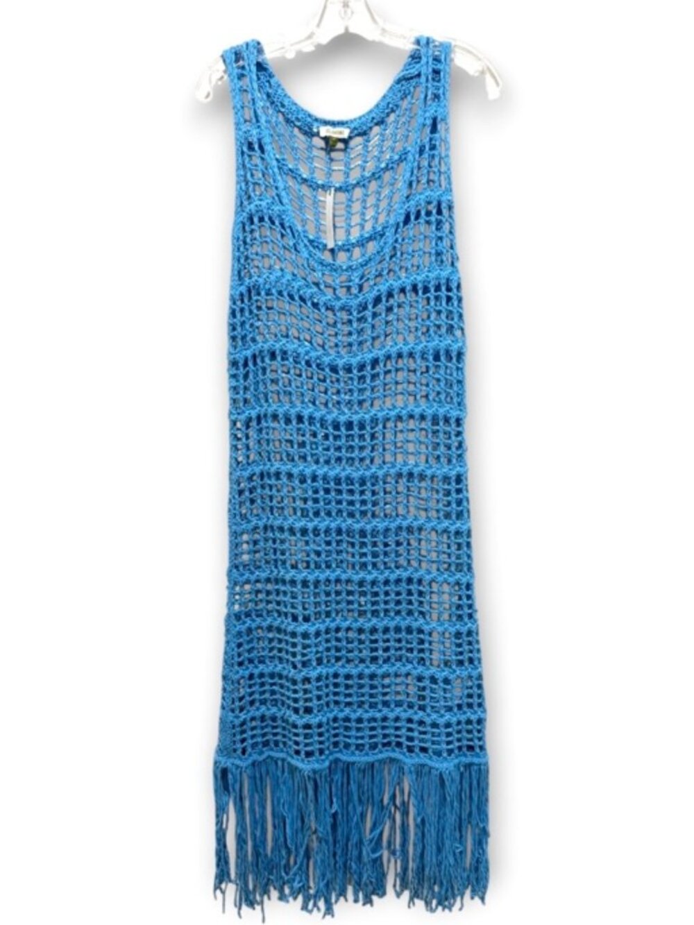 New! Celadine Crochet Fringe Midi Dress Size XL